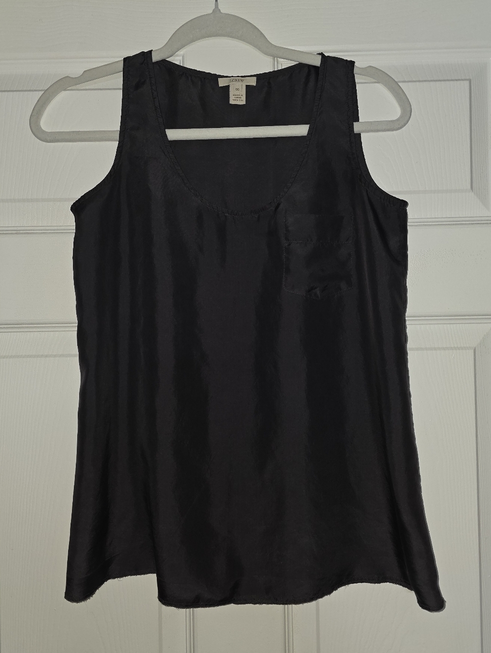 Moving Sale! { J. Crew Dark Gray Tank Top 100% Silk Size 00
